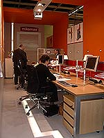 Кадры с кельнской выставки ORGATEC 2004