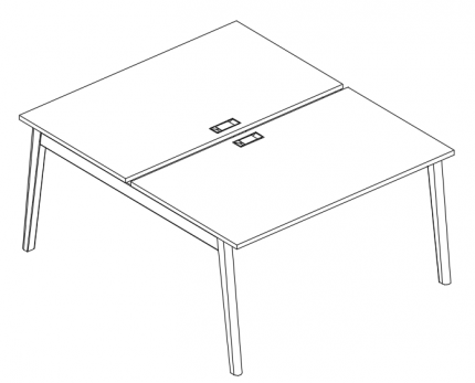 Рабочая станция (2х140) мокко премиум